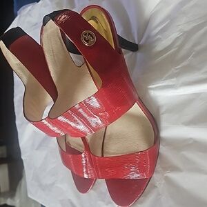 Red Michael Kors Sandals